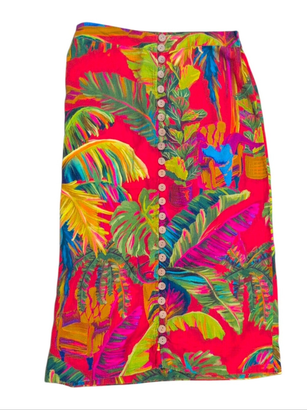 Farm Rio urban jungle mid skirt Small